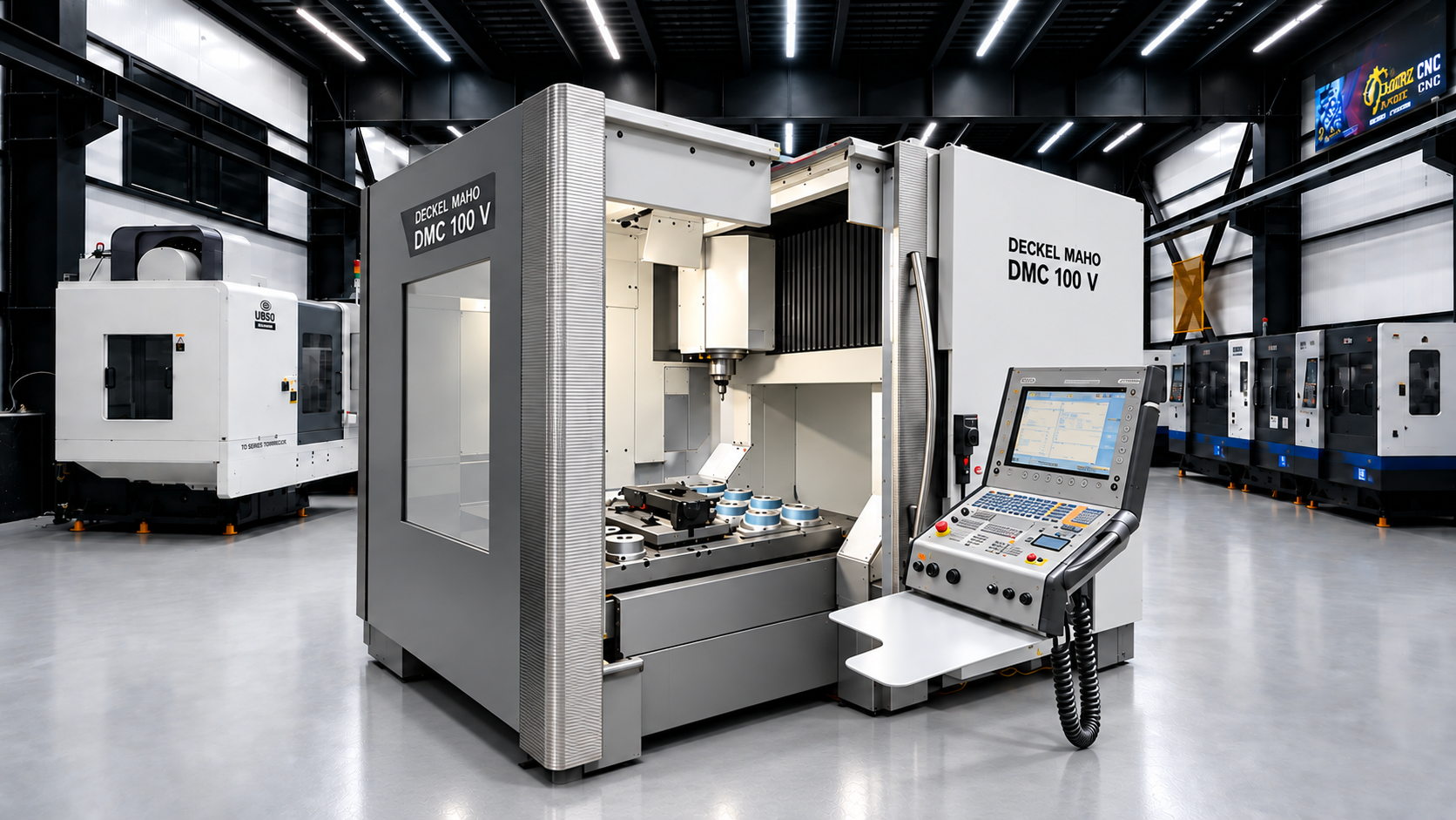 DECKEL MAHO DMC 100 V 5 AXIS     فرز CNC 5 محور