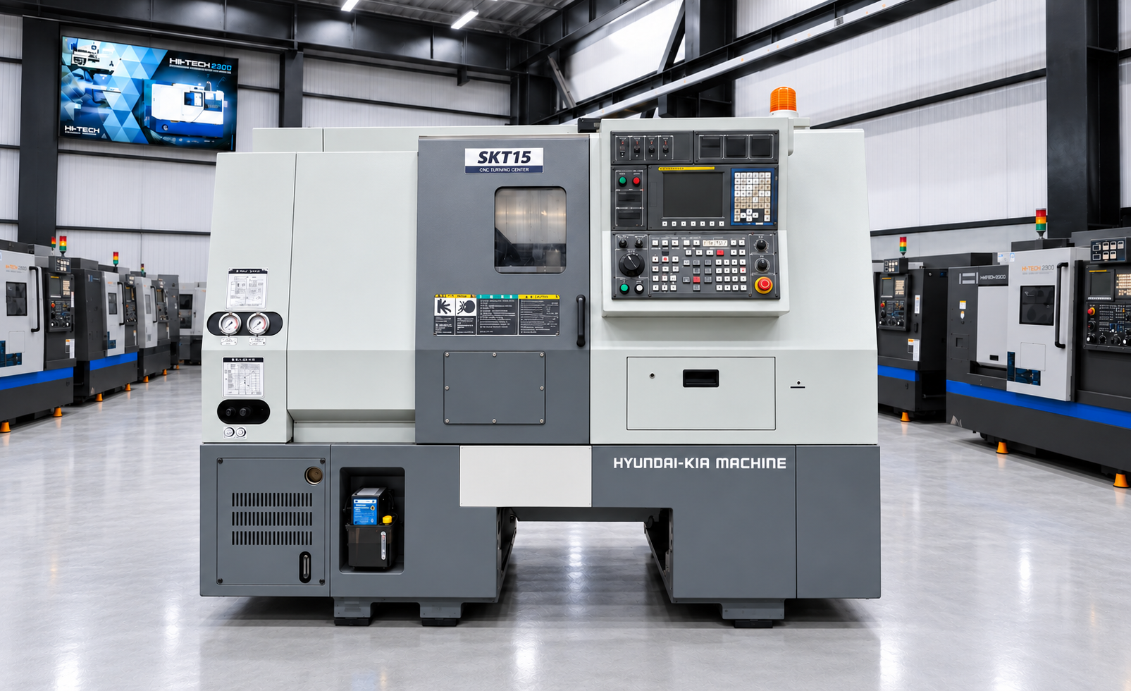 South Korean Hyundai CNC lathe model SKT15