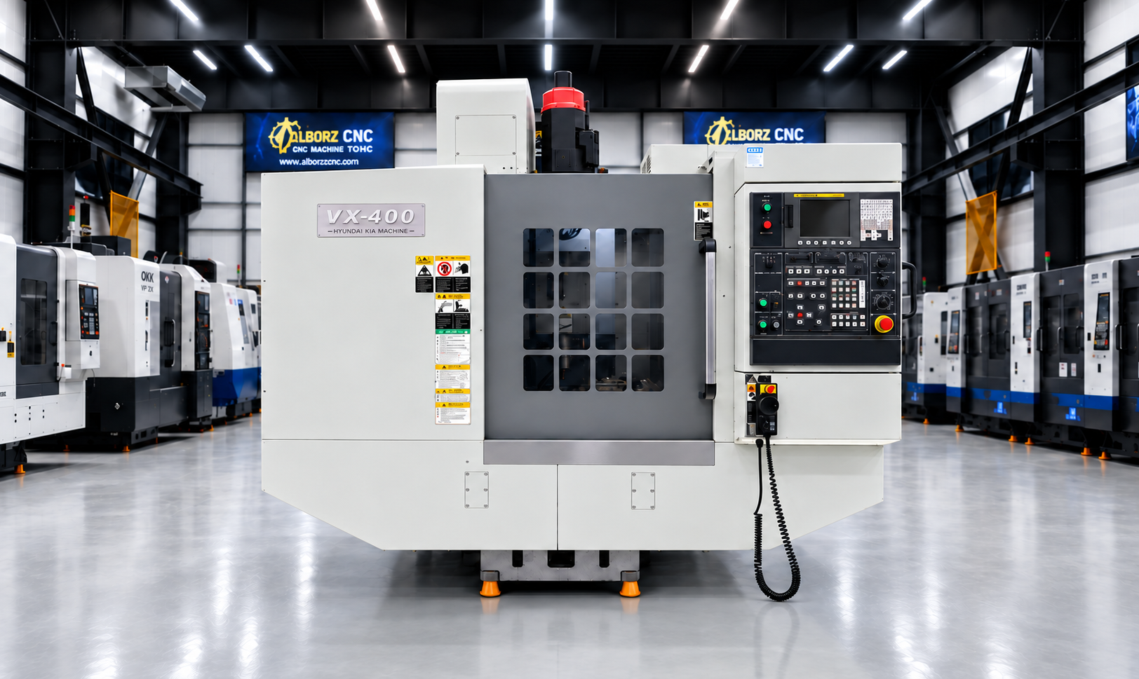 فرز HYUNDAI_KIA MACHINE CNCکره جنوبی مدل VX400