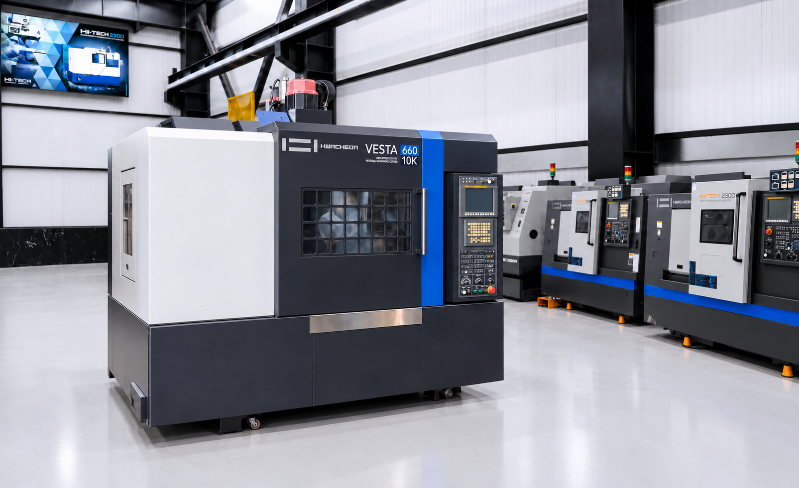 فرز  HWACHEON CNC کره جنوبی مدل VESTA 660