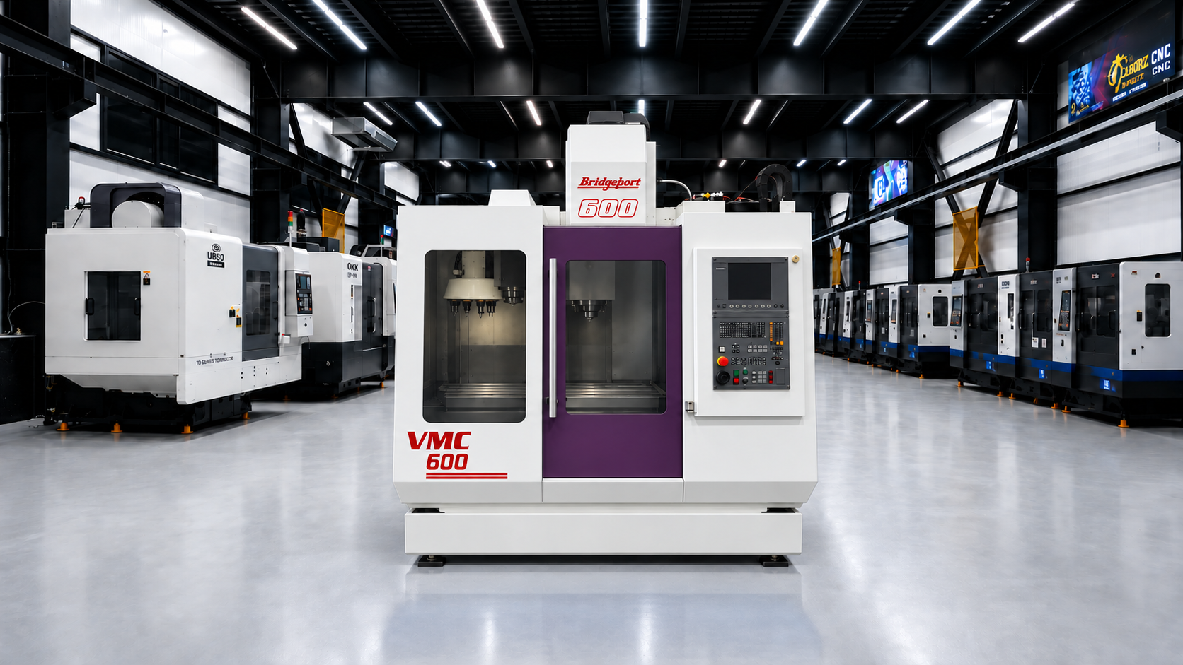 فرز cnc بریچپورت انگلستان مدل VMC600