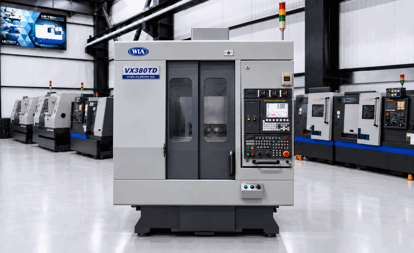 HYUNDAI_KIA MACHINE CNC milling machine  model VX380T