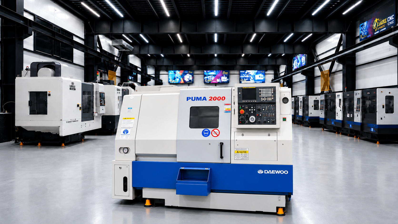 DAEWOO brand cnc lathe model PUMA2000
