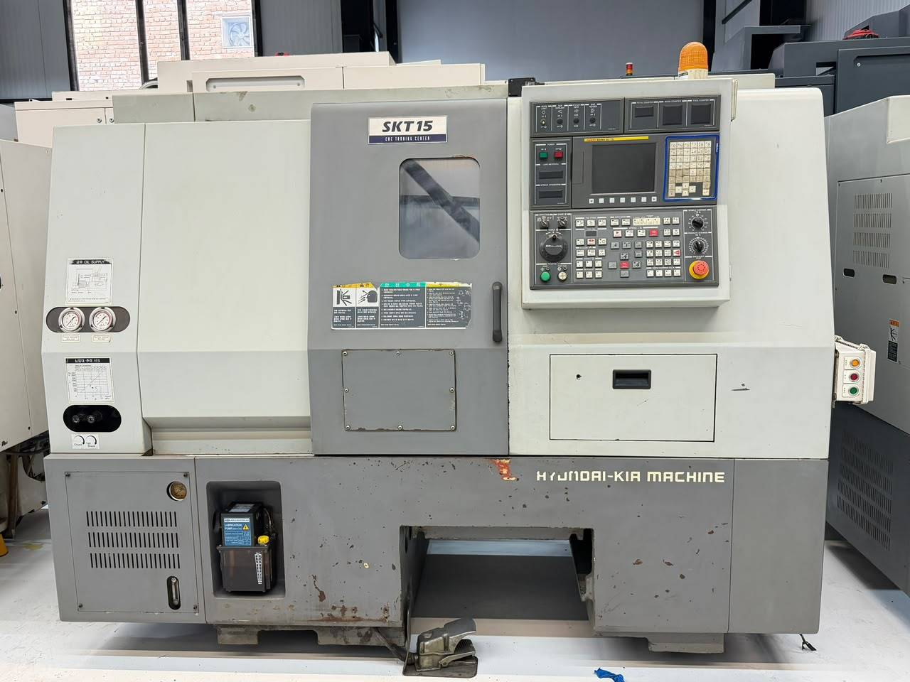 تراش cnc هیوندا کره جنوبی مدل SKT15