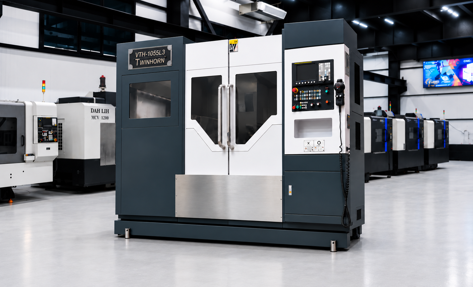 فرز TWINBORN CNC مدل VTH-1055