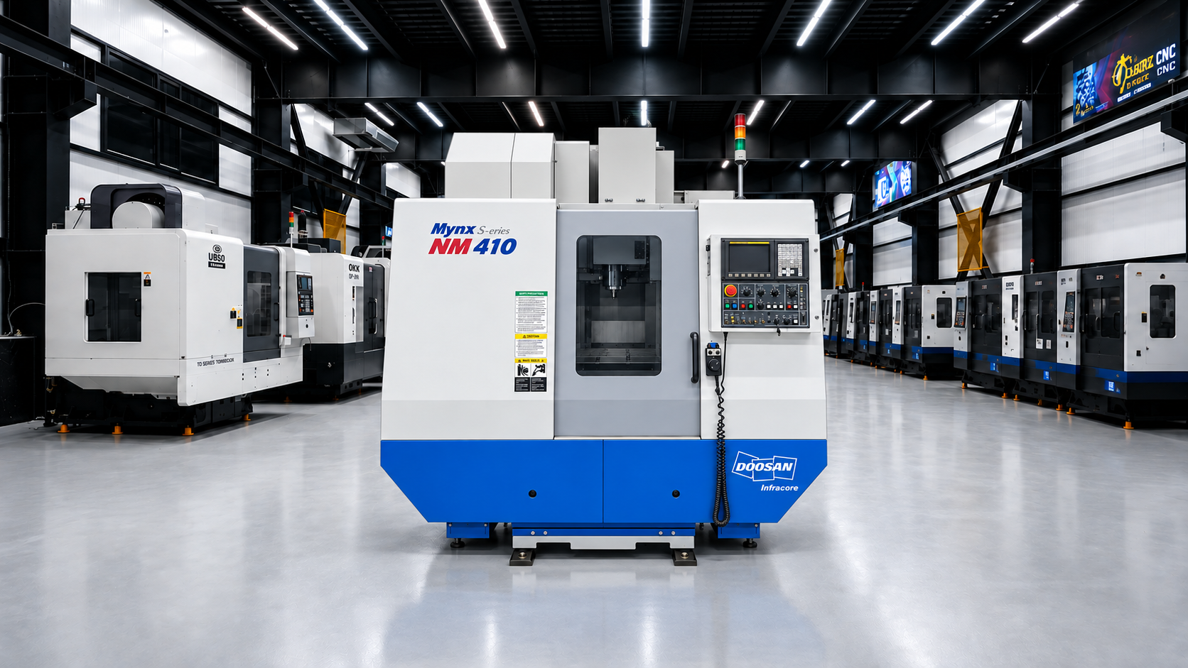 فرز CNC دوسان کره جنوبی مدل NM410